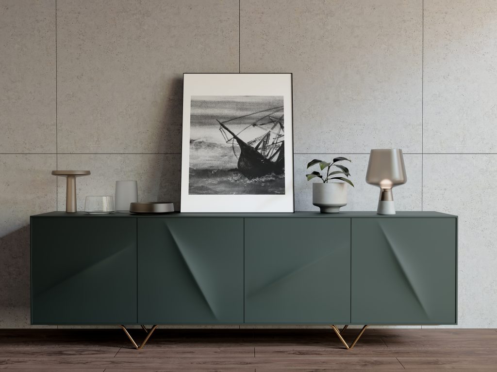 Sinking ship art poster